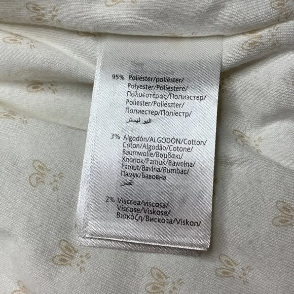 MAYORAL Baby Winter Coat Girls 6-9 Months Bunny Ears White Hooded Infant Jacket - Picture 12 of 12